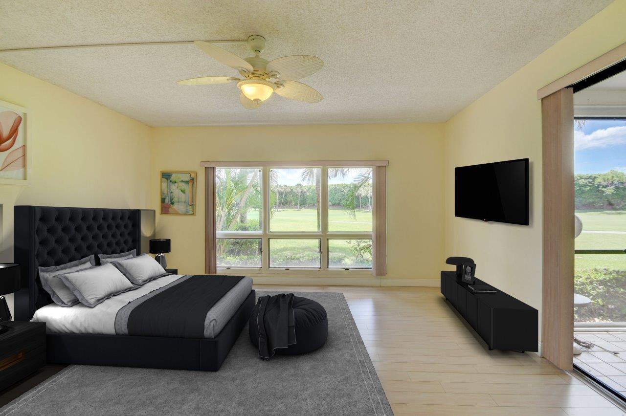 7906 Granada Place, Unit 1203 Boca Raton, FL 33433 - Photo 17 of 38 Master Bedroom / virtual staging