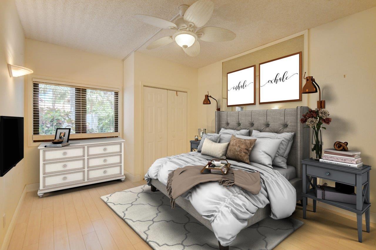 7906 Granada Place, Unit 1203 Boca Raton, FL 33433 - Photo 21 of 38 2nd Bedroom / virtual staging