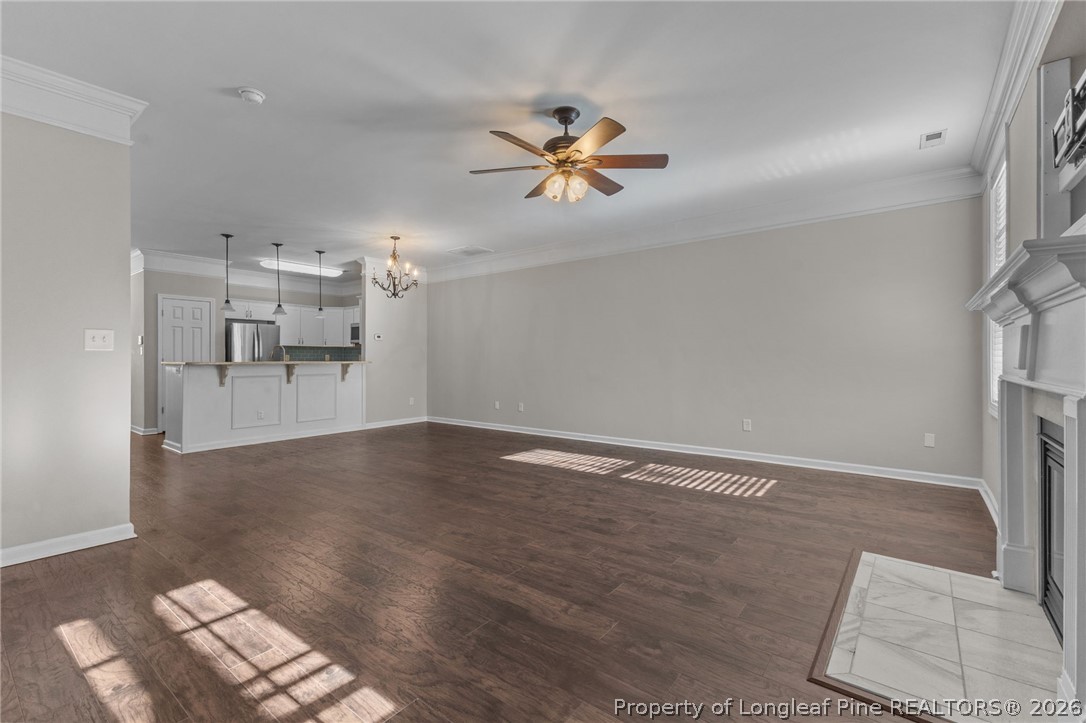 342 Bahama Loop Fayetteville, NC 28314 - Photo 7 of 47 wooden floor in an empty room with a window