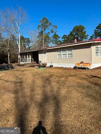 front view of house with a yard