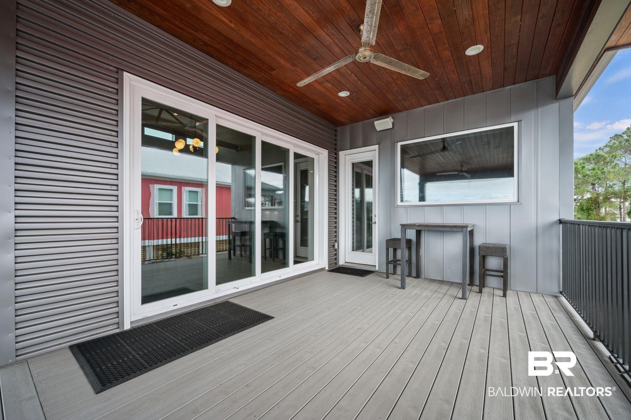 3840 Cotton Way Orange Beach, AL 36561 - Photo 36 of 75 Wooden deck featuring ceiling fan