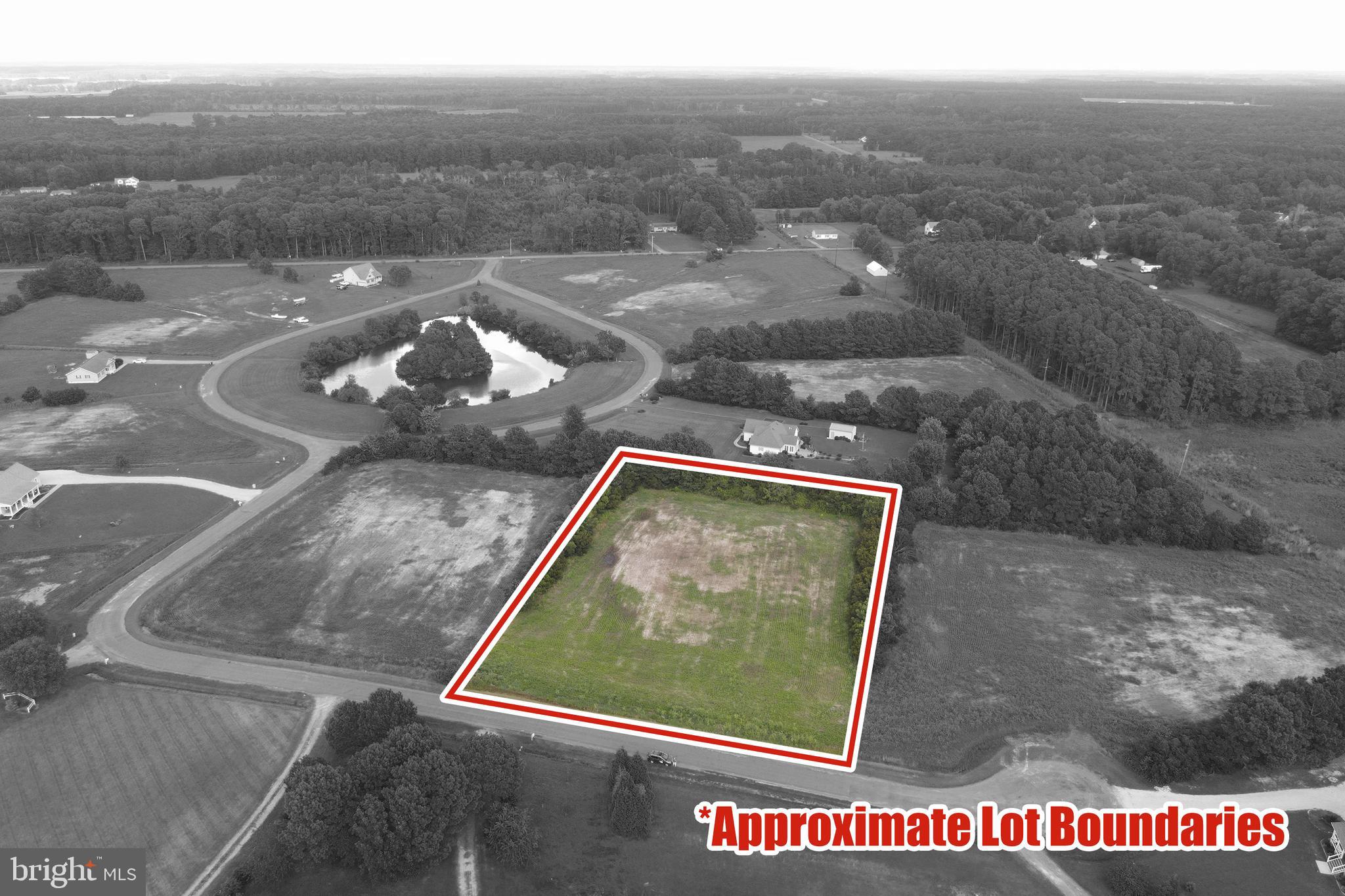 28085 Coves Way Marion Station, MD 21838 - Photo 5 of 8 a view of a yard