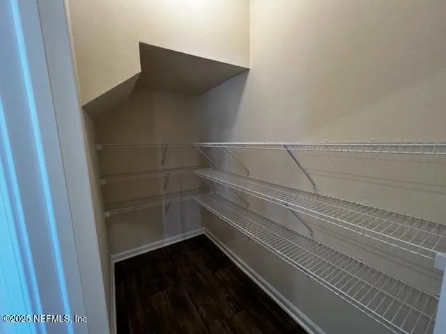 a view of walk in closet