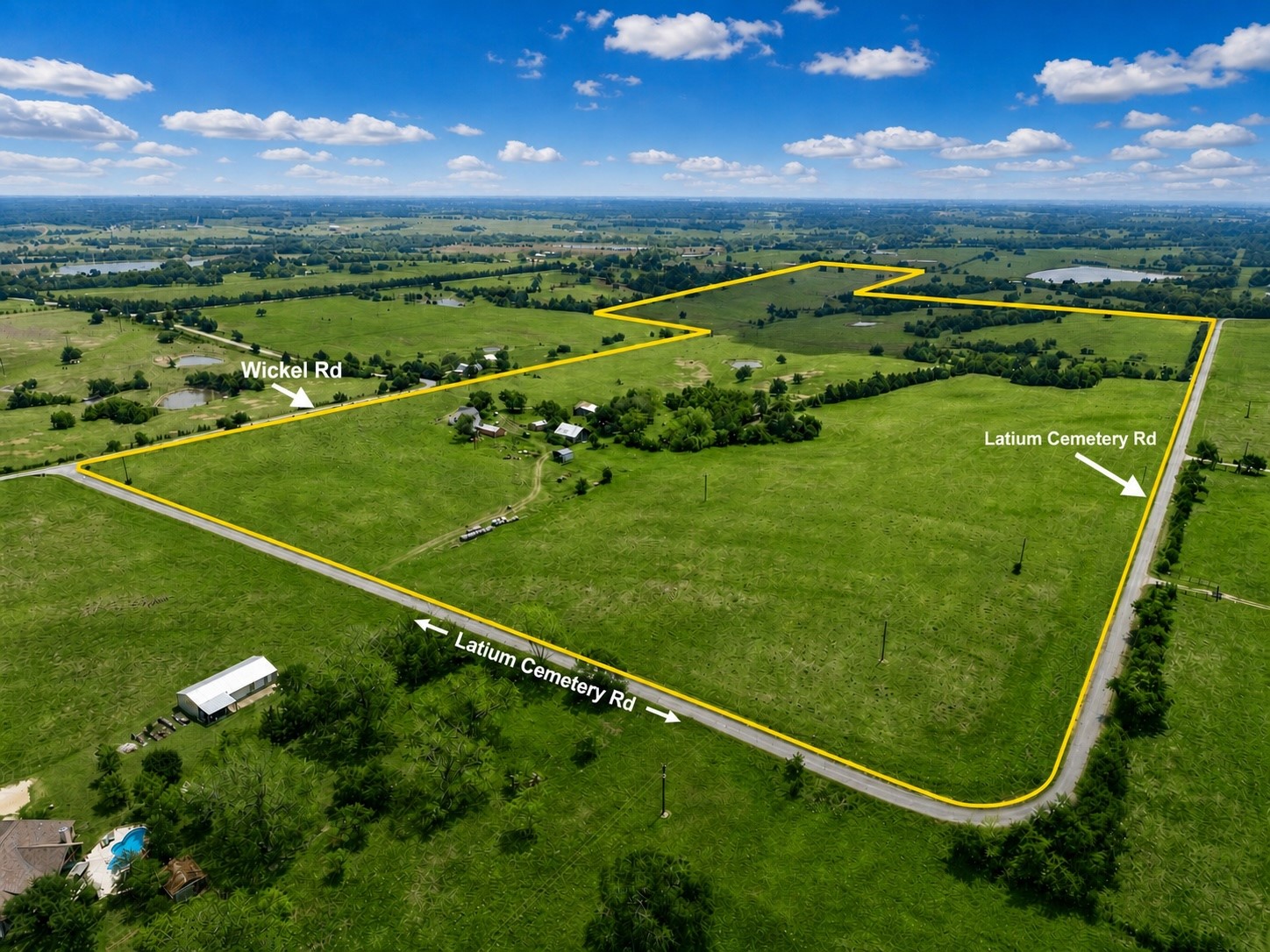 4754 Wickel Road Burton, TX 77835 - Photo 2 of 23 a view of a green space