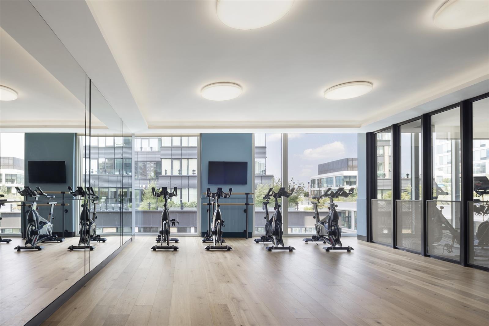 55 Suffolk Street, Unit 512 Manhattan, NY 10002 - Photo 17 of 23 a view of a room with gym equipment