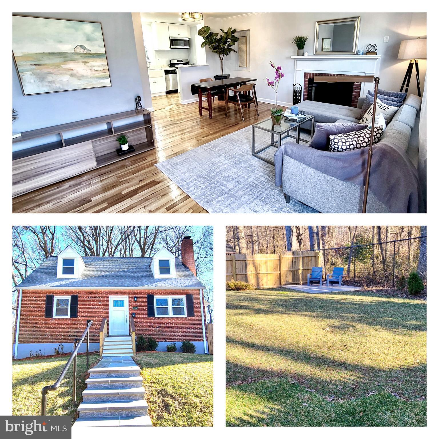 1504 Gridley Lane Silver Spring, MD 20902 - Photo 1 of 25 Renovated 3BR/3BA Cape Cod near Wheaton Plaza