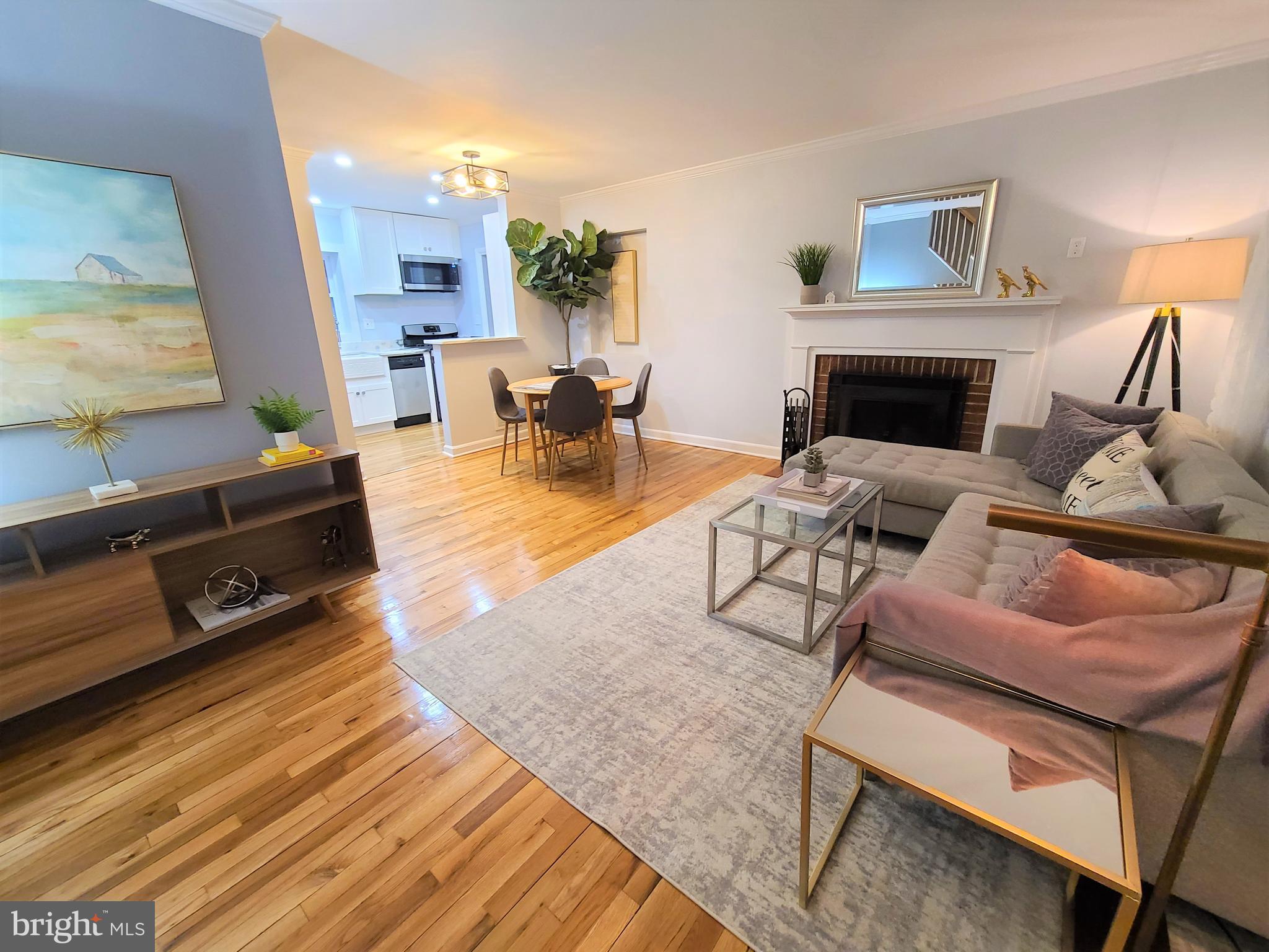 1504 Gridley Lane Silver Spring, MD 20902 - Photo 3 of 25 Bright + Open layout + hardwood floors +fireplace