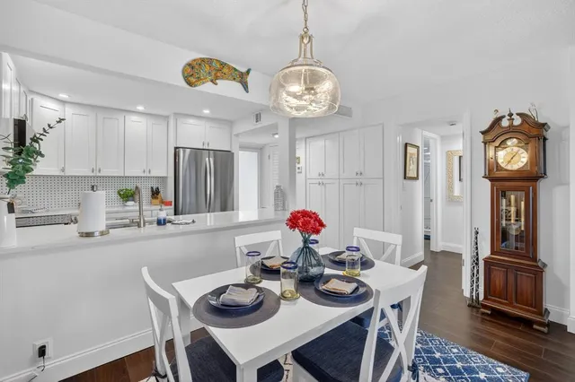 a view of a city with tall buildings