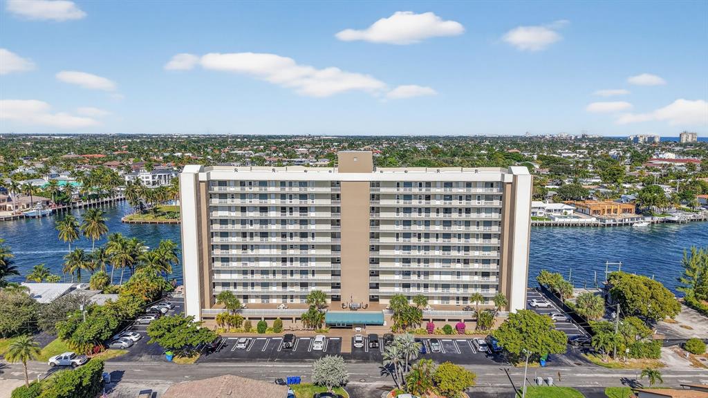 2611 North Riverside Drive, Unit 304 Pompano Beach, FL 33062 - Photo 47 of 61 a view of a city with tall buildings