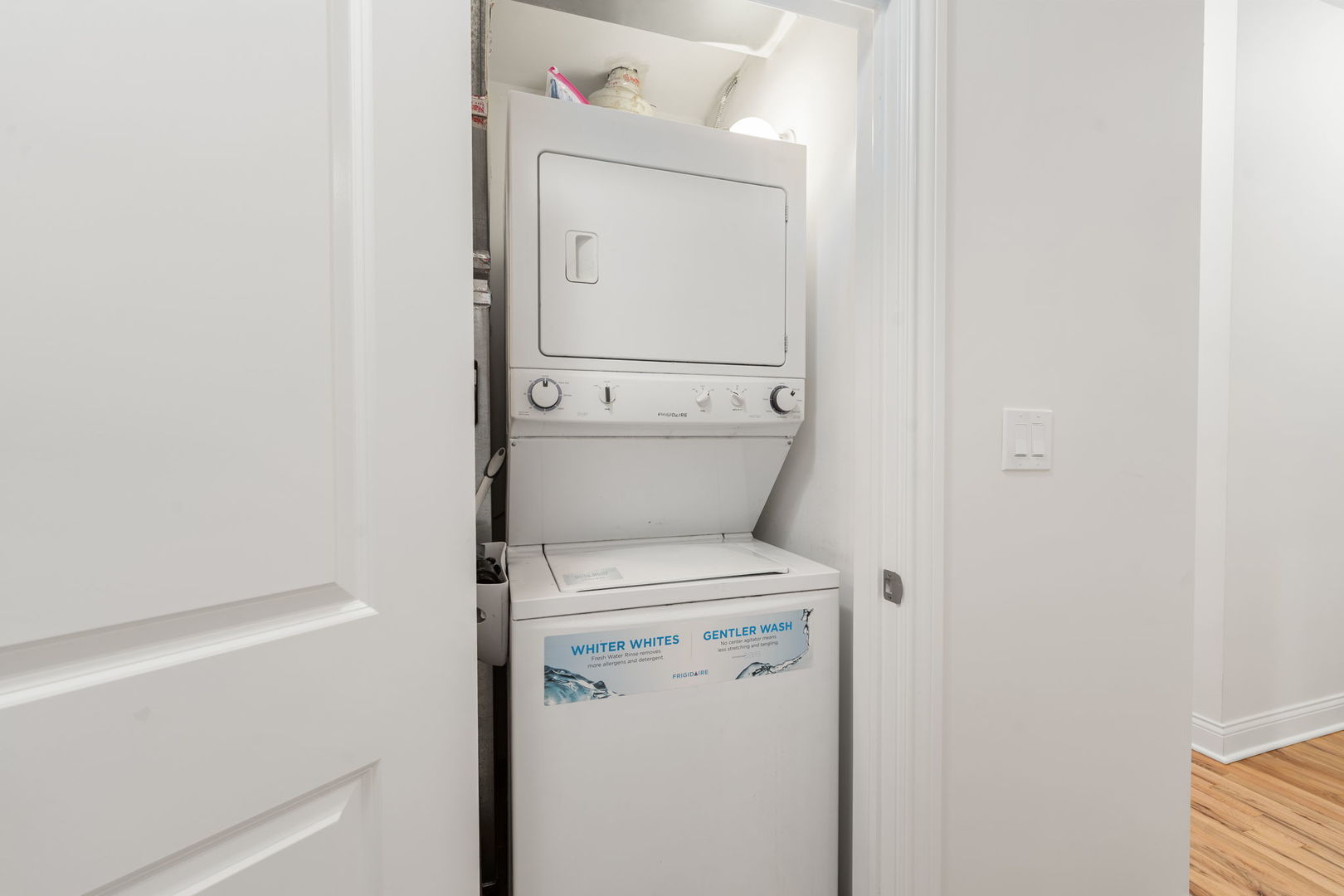 2354 South Oakley Avenue, Unit B2 Chicago, IL 60608 - Photo 19 of 25 a view of bathroom with a washer and dryer
