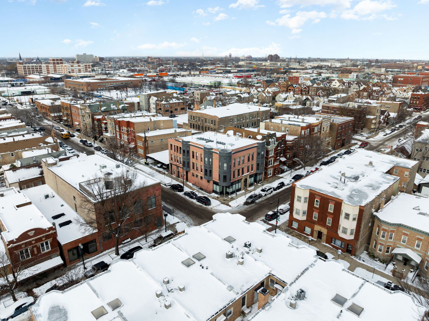 2354 South Oakley Avenue, Unit B2 Chicago, IL 60608 - Photo 23 of 25 an aerial view of a multi story parking building