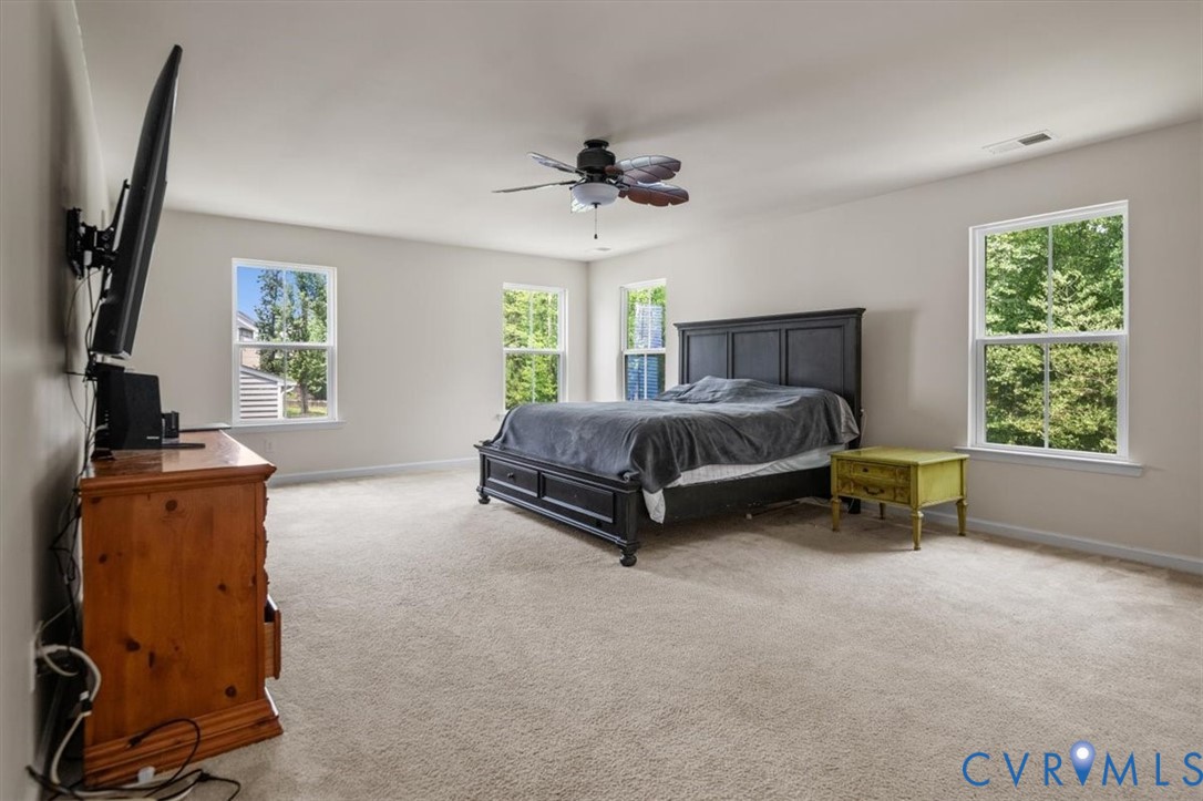9013 Bailey Hill Road Midlothian, VA 23112 - Photo 34 of 56 Spacious room featuring neutral carpeting, multipl