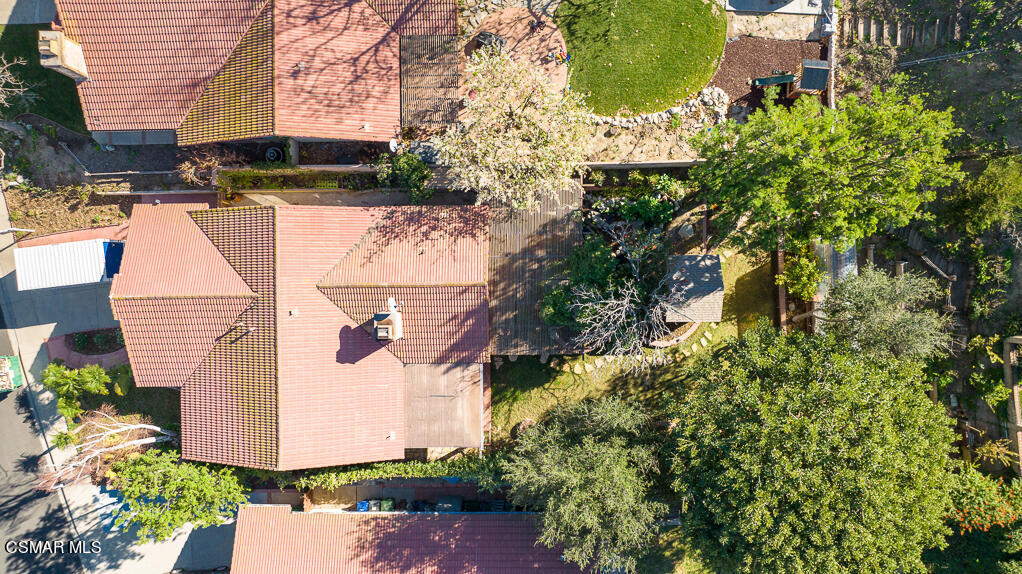13680 Bear Valley Road Moorpark, CA 93021 - Photo 41 of 50 an aerial view of a house with yard and swimming pool