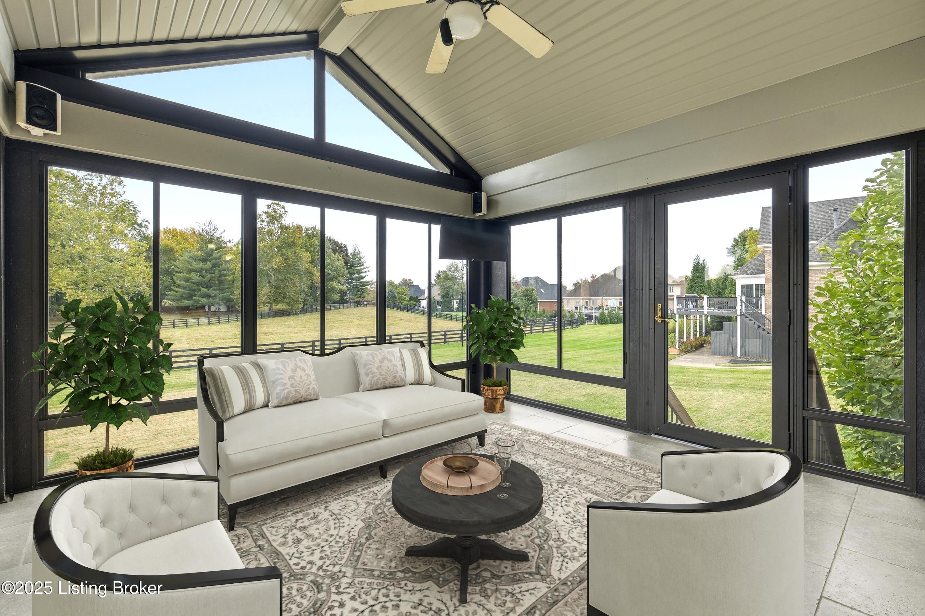 12623 Ridgemoor Drive Prospect, KY 40059 - Photo 16 of 50 Virtually staged screened-in porch