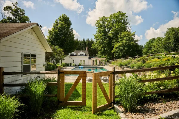 a view of an outdoor space with porch