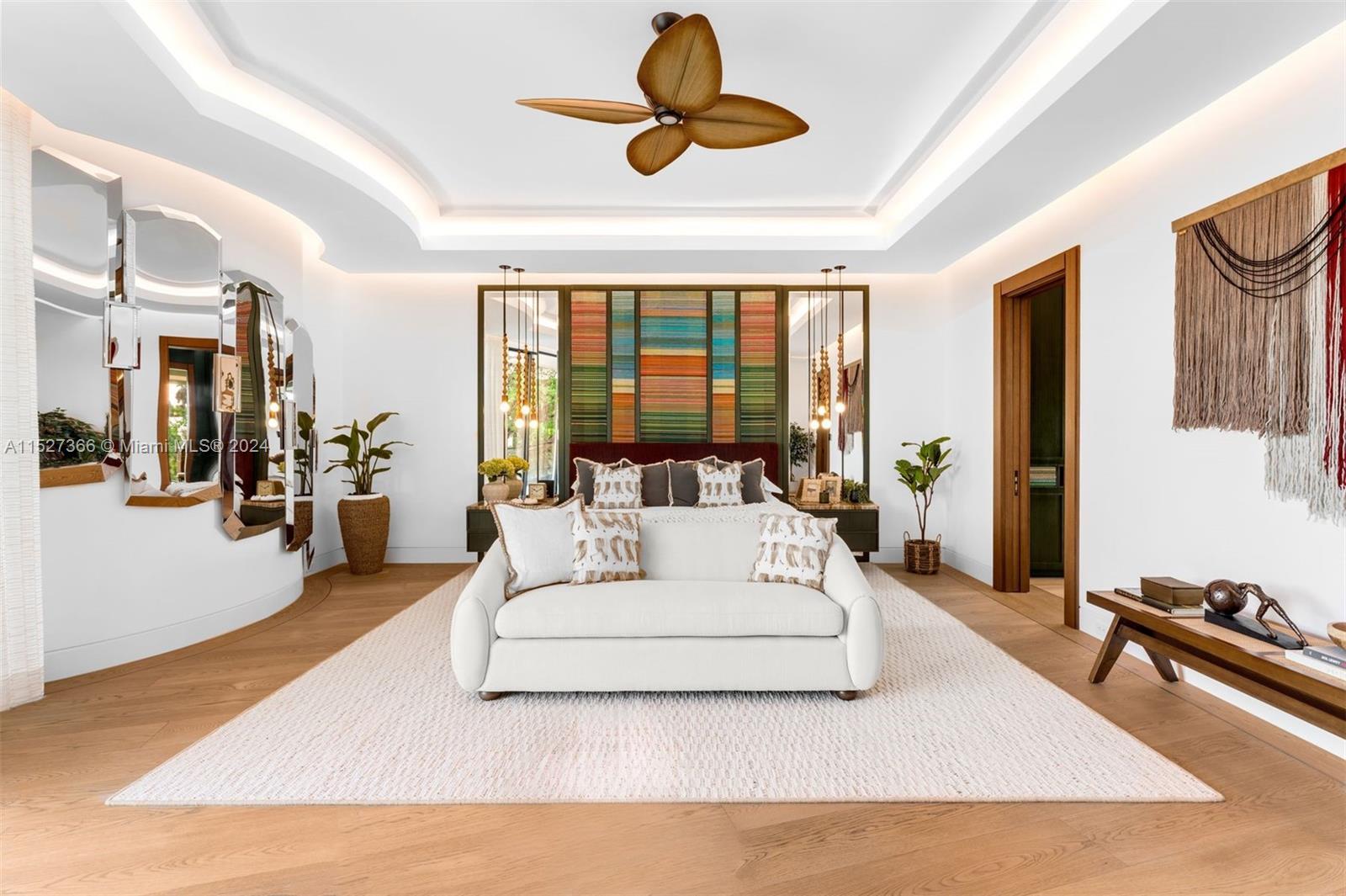 2000 North Bay Road Miami Beach, FL 33140 - Photo 13 of 62 a living room with furniture and a large window