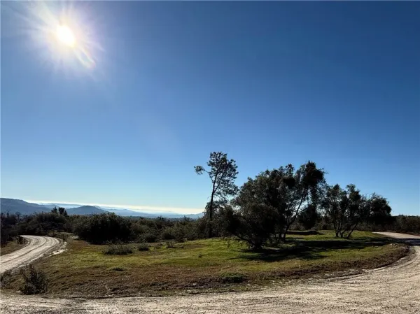a view of outdoor space with mountain view