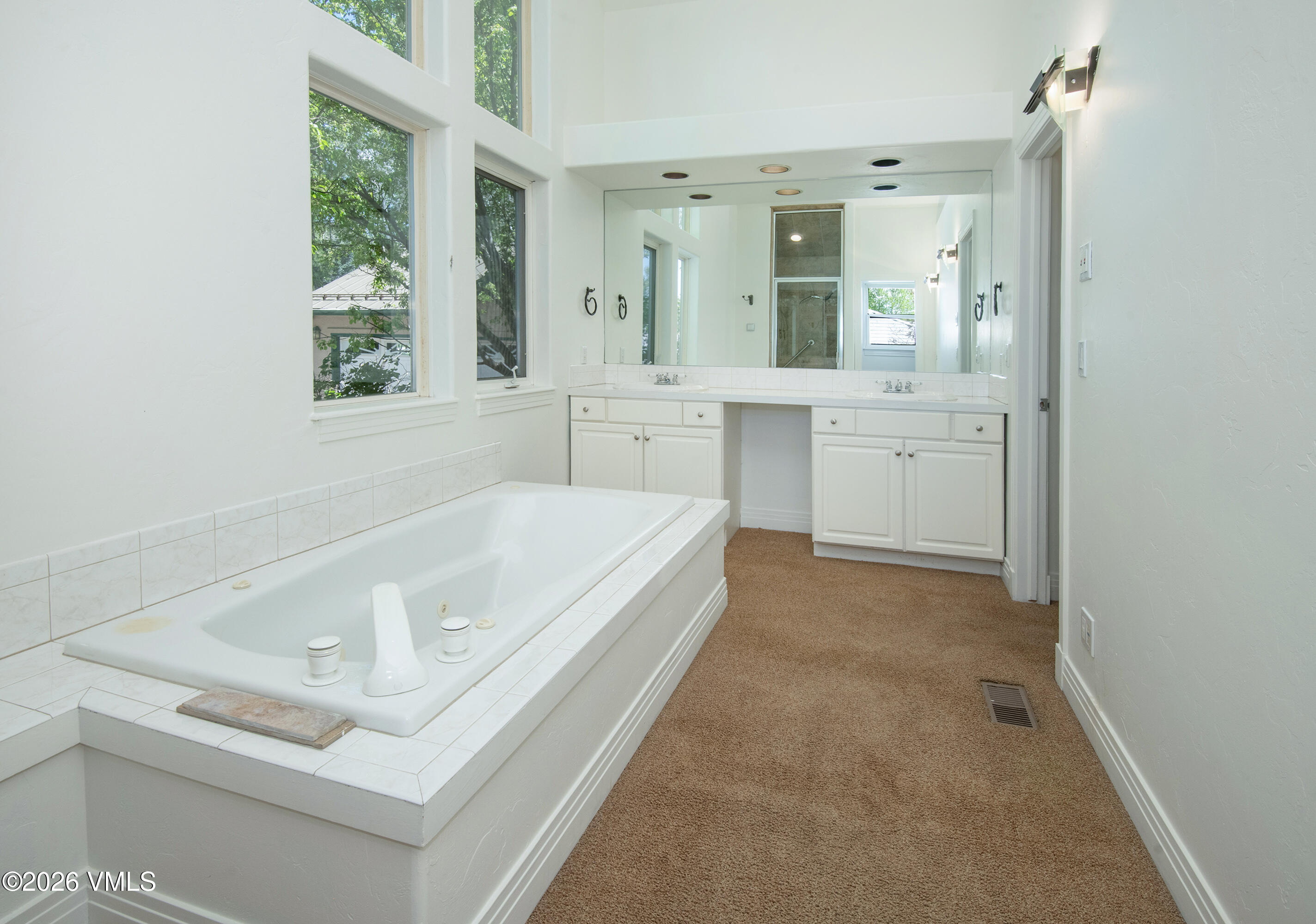 471 Rawhide Road Edwards, CO 81632 - Photo 19 of 51 a spacious bathroom with a bathtub sink and mirror