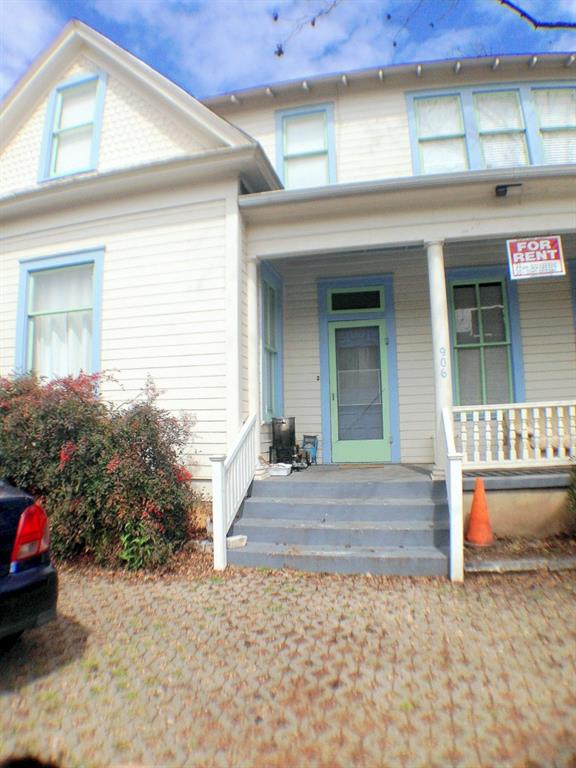 View of front of property with covered porch
