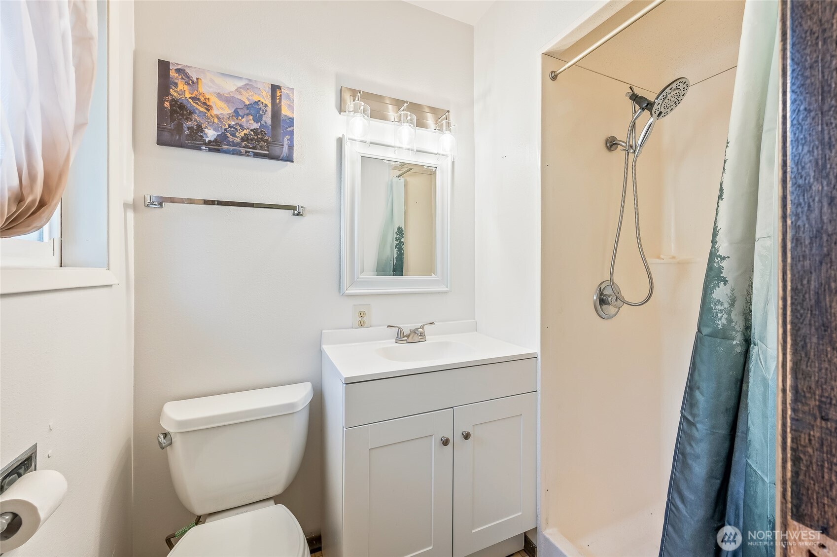 2314 Westwick Road Wenatchee, WA 98801 - Photo 18 of 37 a bathroom with a toilet sink and shower