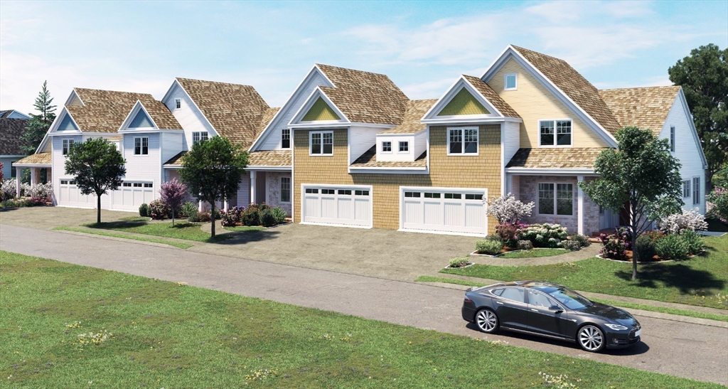 2 Secret Pond Way, Unit 35 Duxbury, MA 02332 - Photo 6 of 6 a front view of house with yard and green space