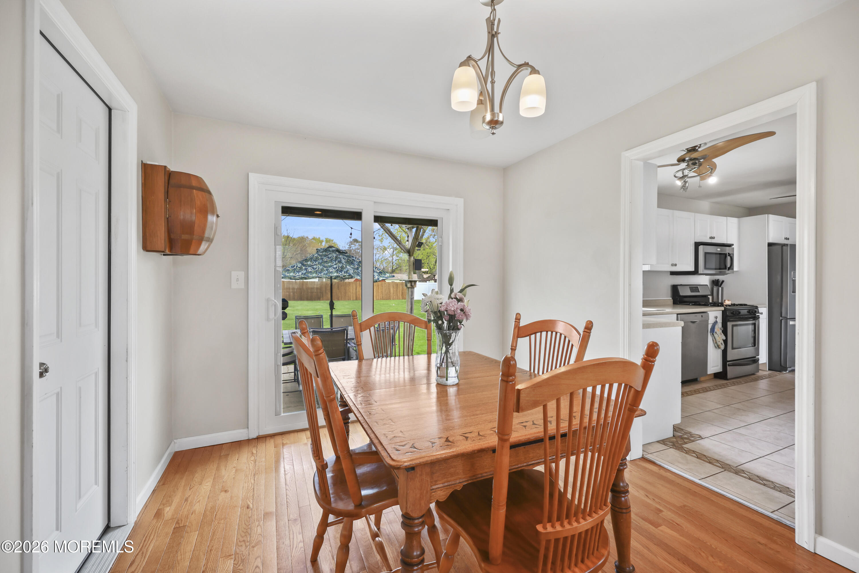 9 Maple Lane Howell, NJ 07731 - Photo 12 of 32 a view of a dining room with furniture and wooden floor