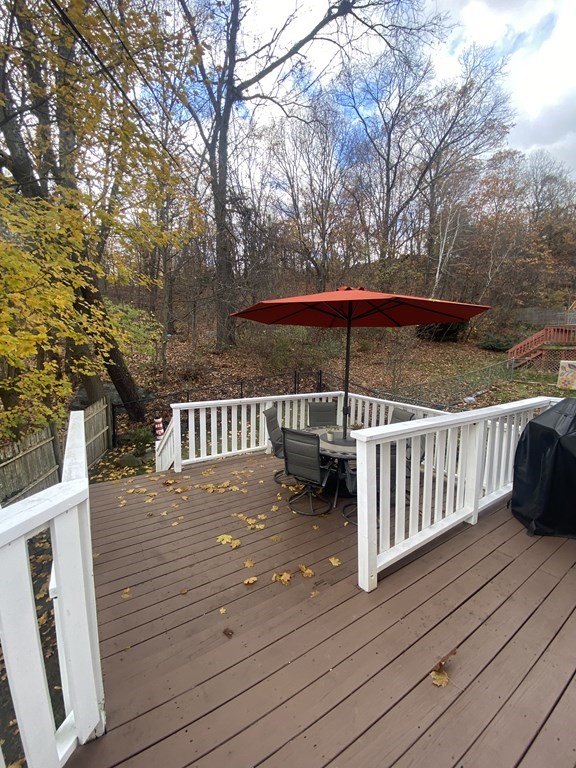 1 Jonathan Circle Worcester, MA 01604 - Photo 7 of 31 a view of a wooden deck