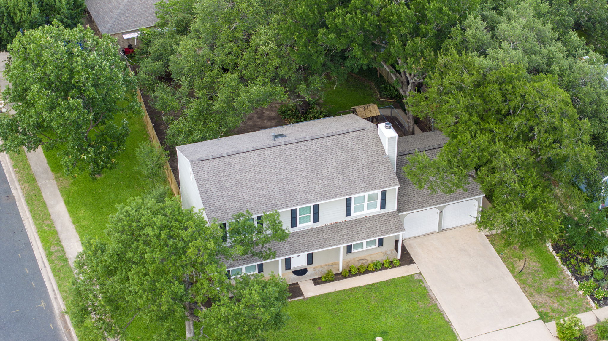 11405 Pyreneese Drive Austin, TX 78759 - Photo 32 of 37 an aerial view of a house