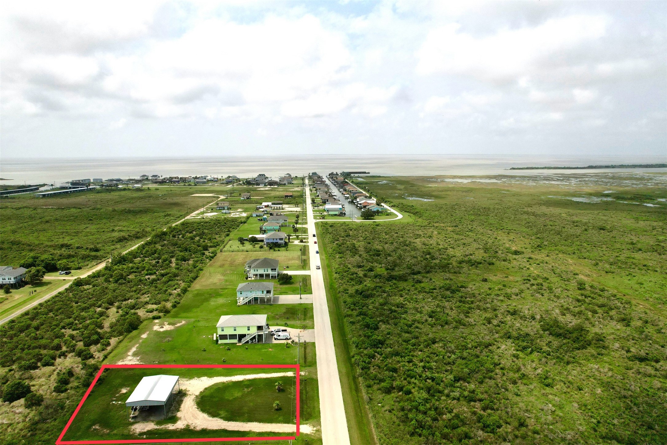 1059 Boyt Road Crystal Beach, TX 77650 - Photo 2 of 3 a view of a city