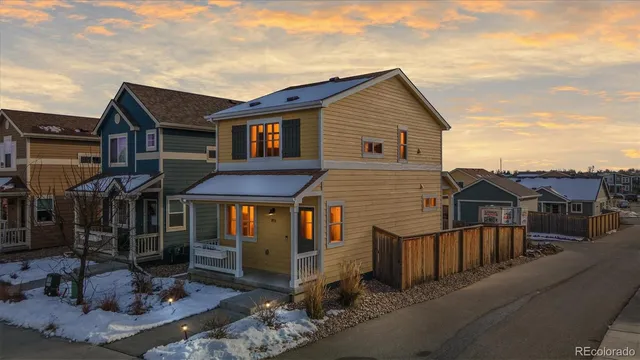 a view of a house with a patio