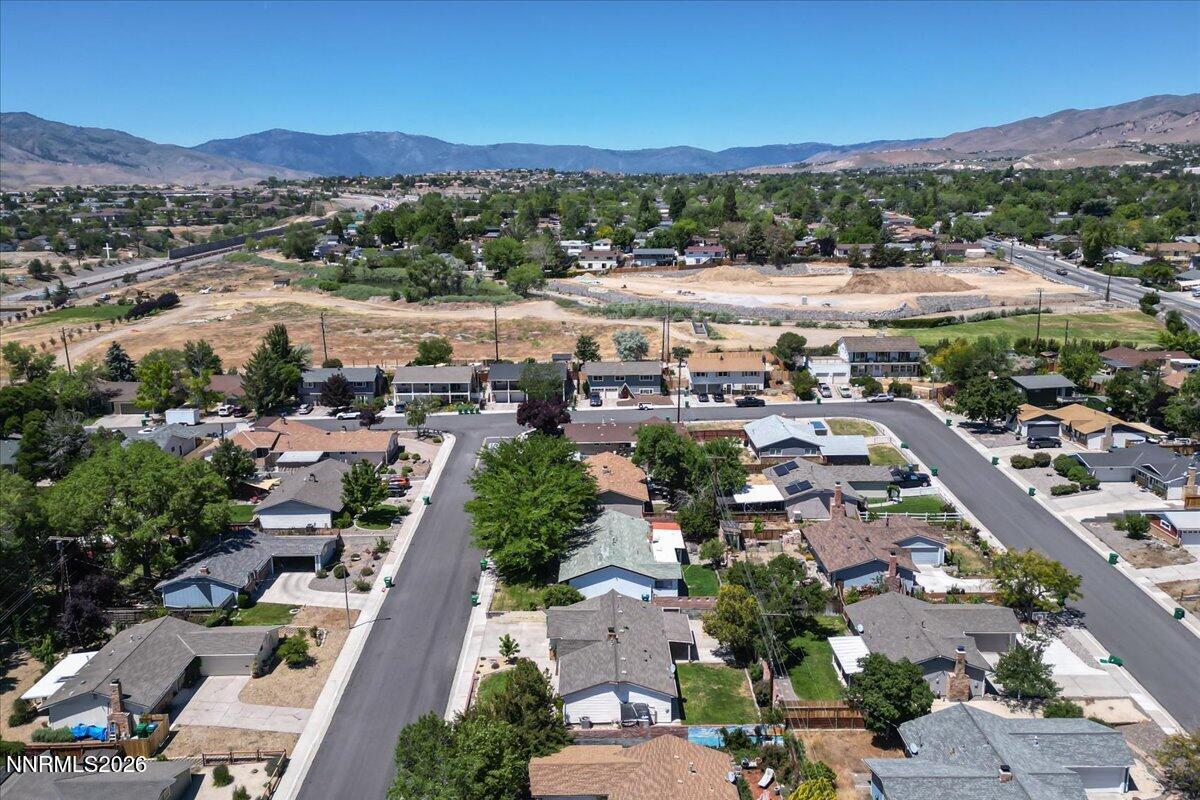2205 Carlin Street Reno, NV 89503 - Photo 44 of 51 an aerial view of residential houses and outdoor space