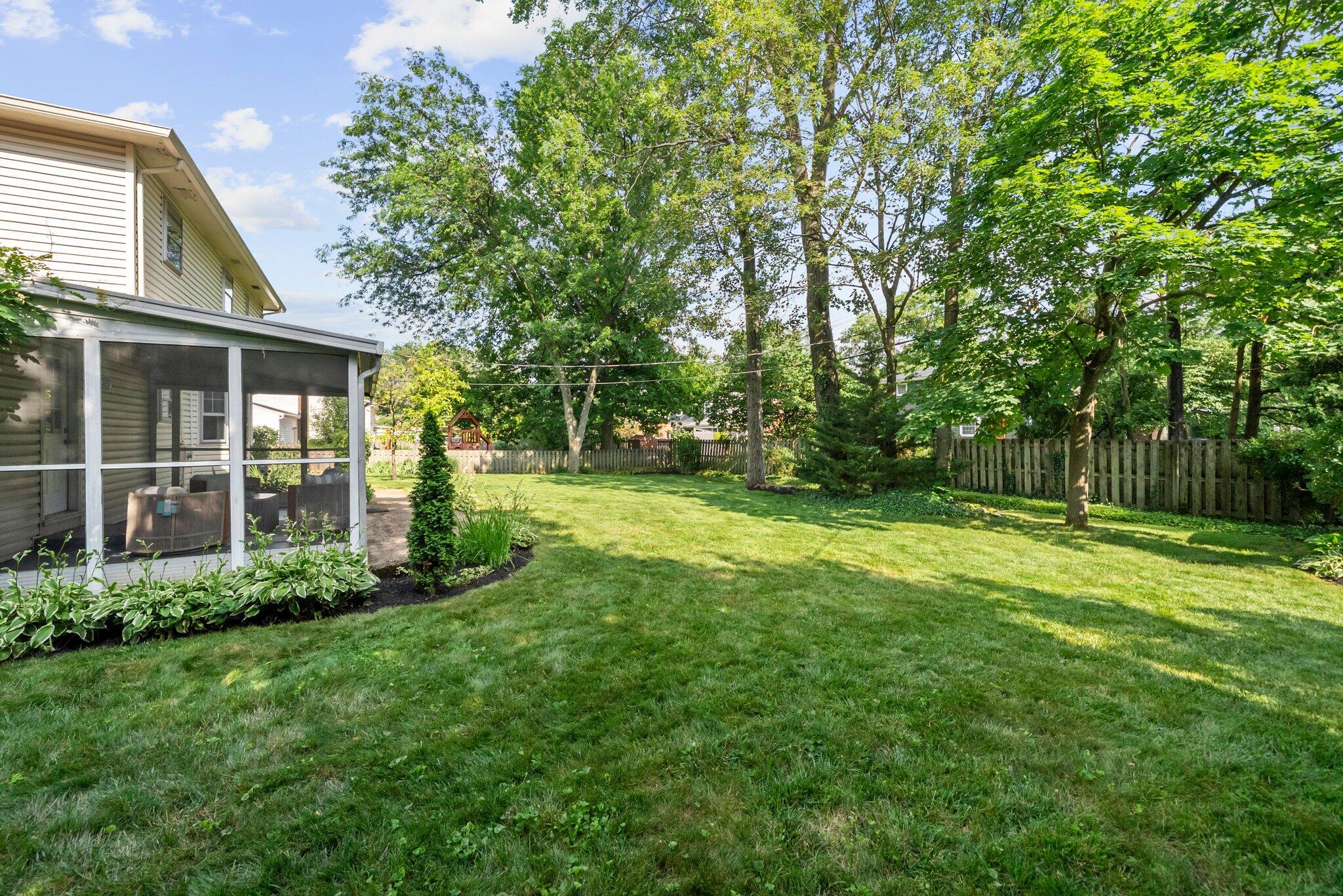 1295 Castleton Road North Columbus, OH 43220 - Photo 41 of 46 You will love evenings in this peaceful backyard.