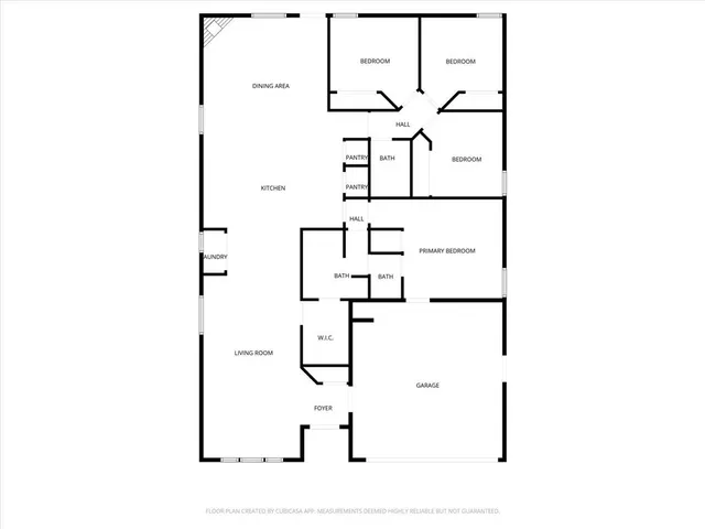 a picture of a floor plan