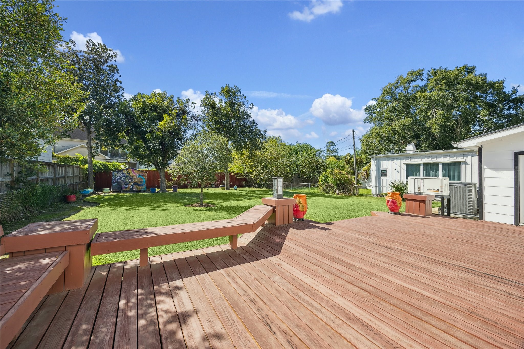 4388 Fiesta Lane Houston, TX 77004 - Photo 20 of 24 a view of a house with a yard
