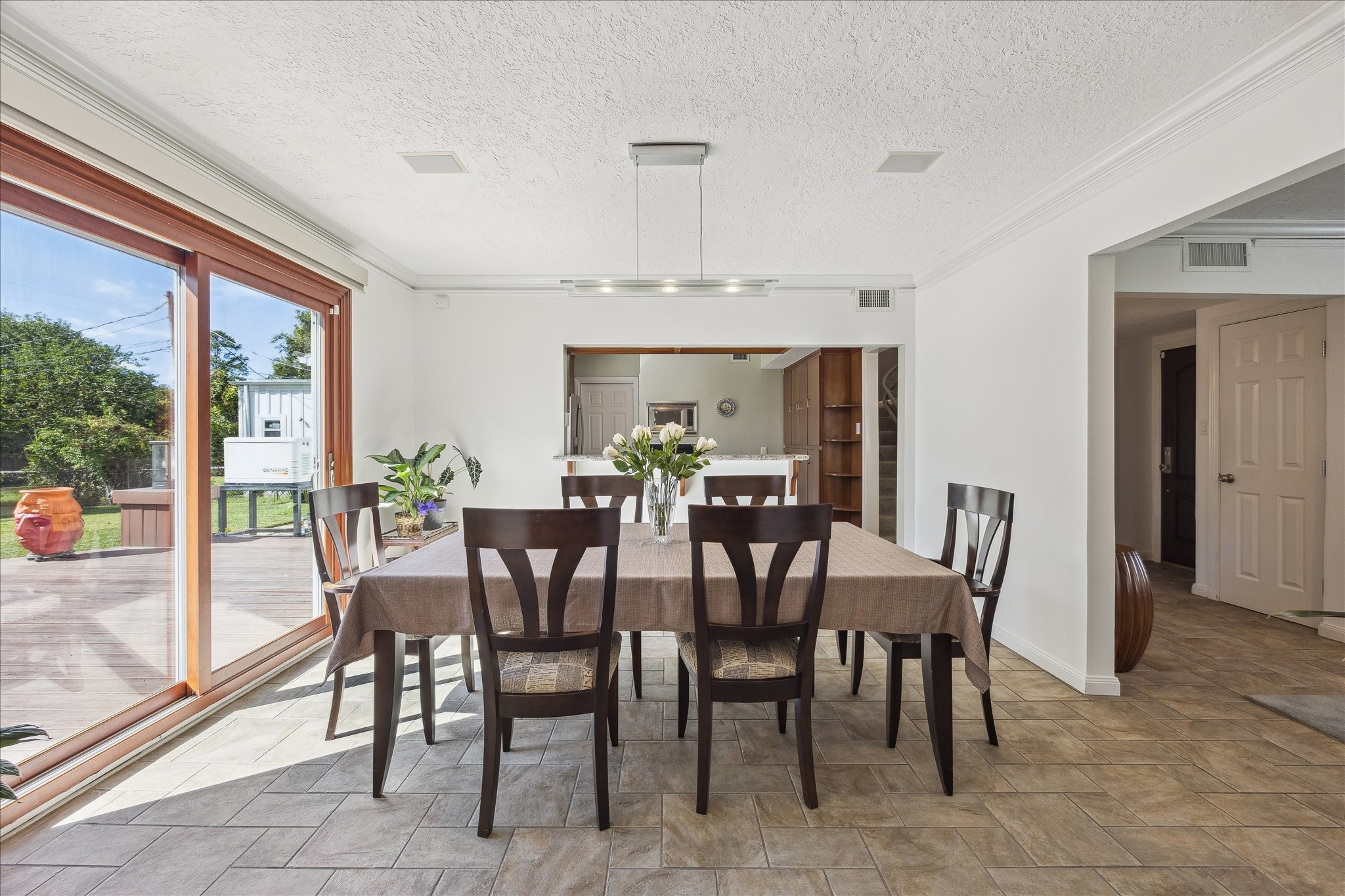 4388 Fiesta Lane Houston, TX 77004 - Photo 7 of 24 a view of a dining room with furniture window and outside view