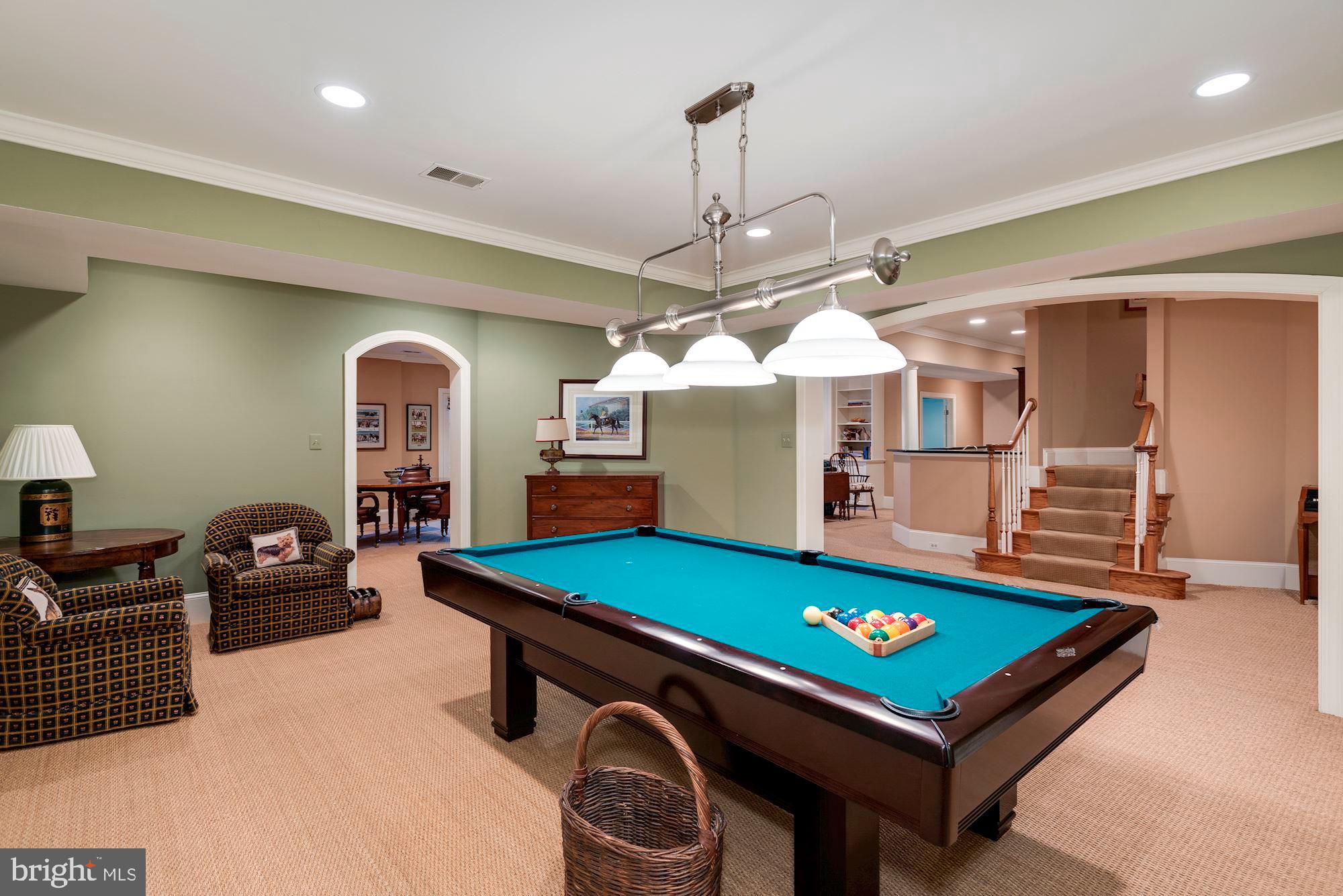 1099 Langley Fork Lane McLean, VA 22101 - Photo 27 of 33 a room with pool table and windows