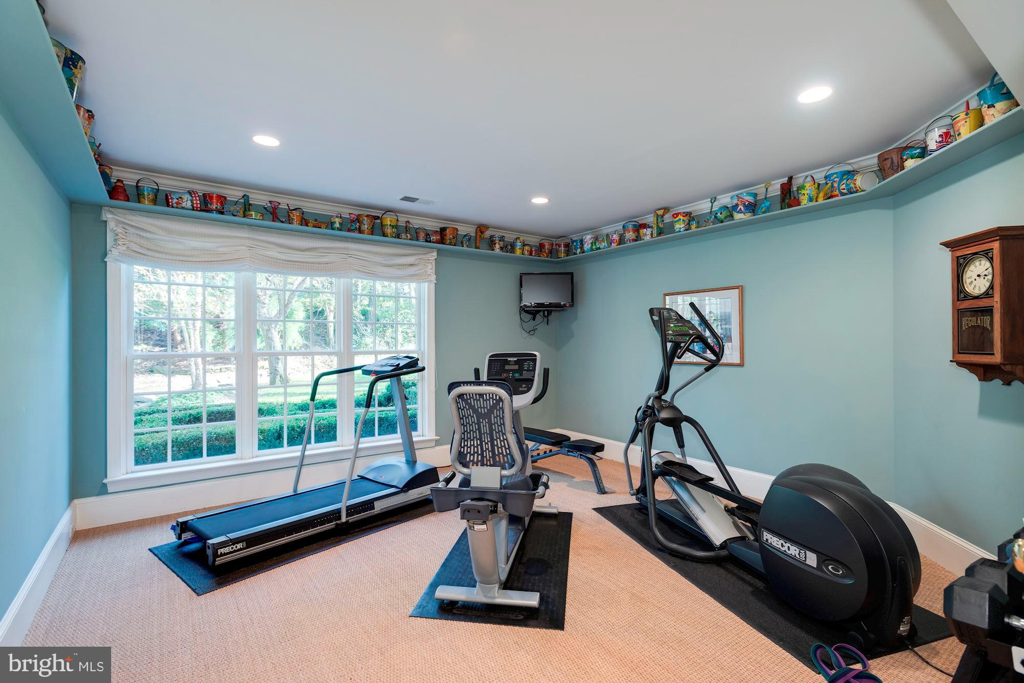 1099 Langley Fork Lane McLean, VA 22101 - Photo 29 of 33 a room with gym equipment