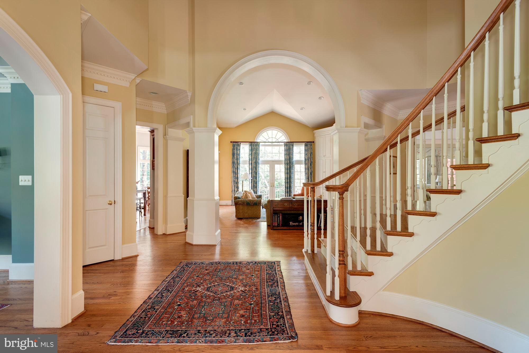 1099 Langley Fork Lane McLean, VA 22101 - Photo 5 of 33 a view of entryway and hall with wooden floor