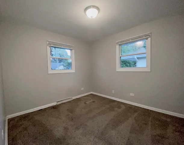 a view of room with window