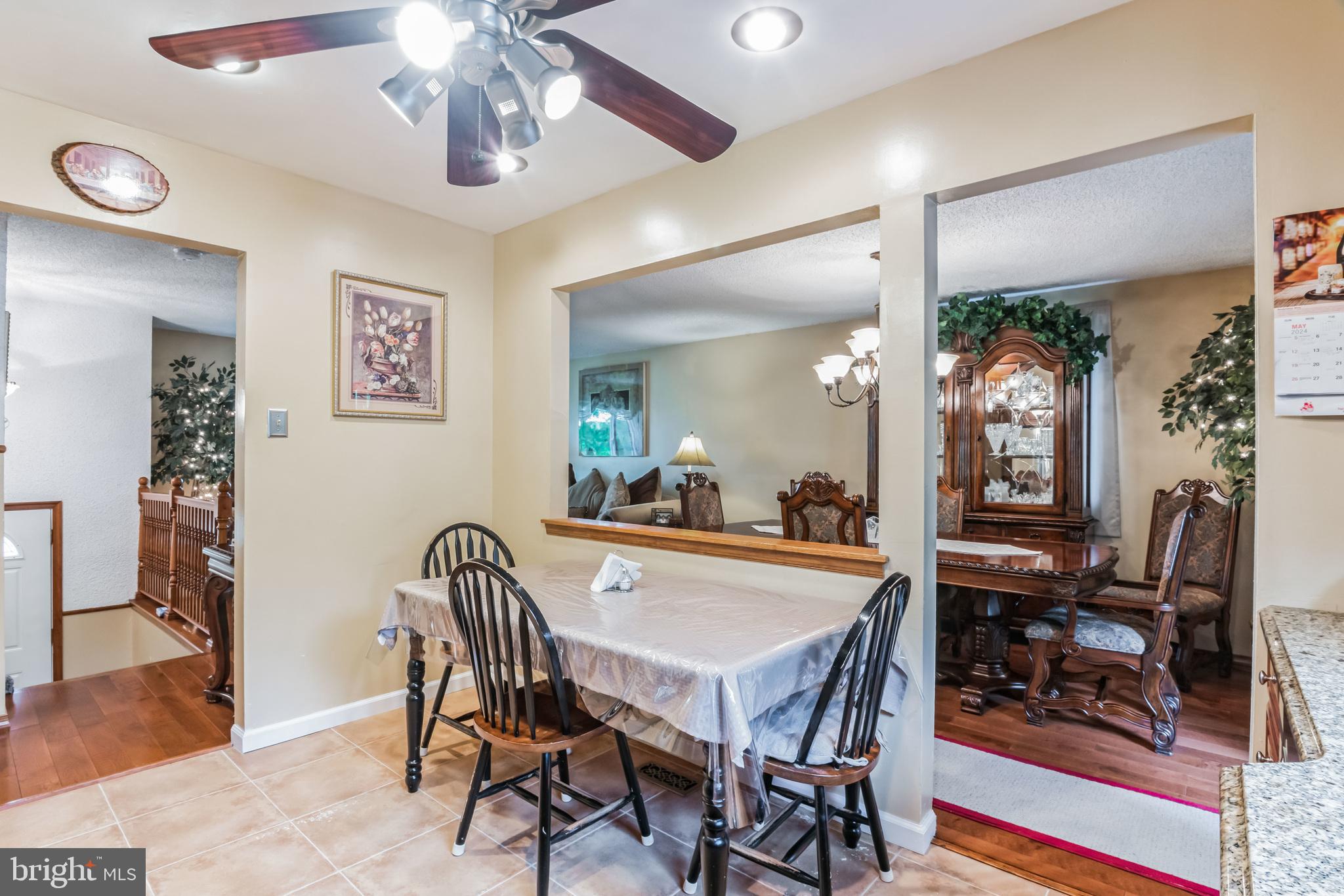 219 Forked Neck Road Shamong, NJ 08088 - Photo 10 of 26 a view of a dining room with furniture window and wooden floor