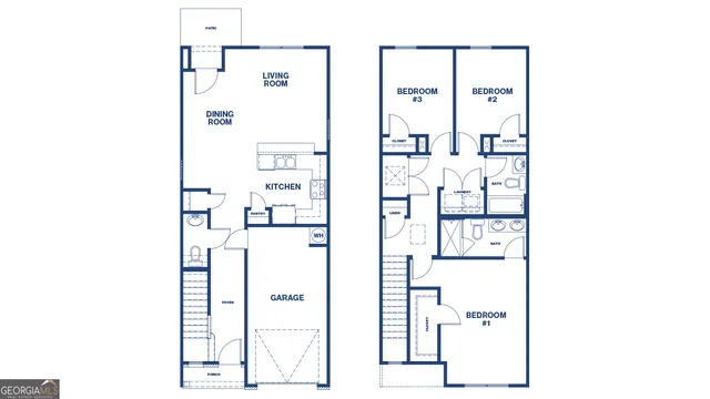 a picture of a floor plan