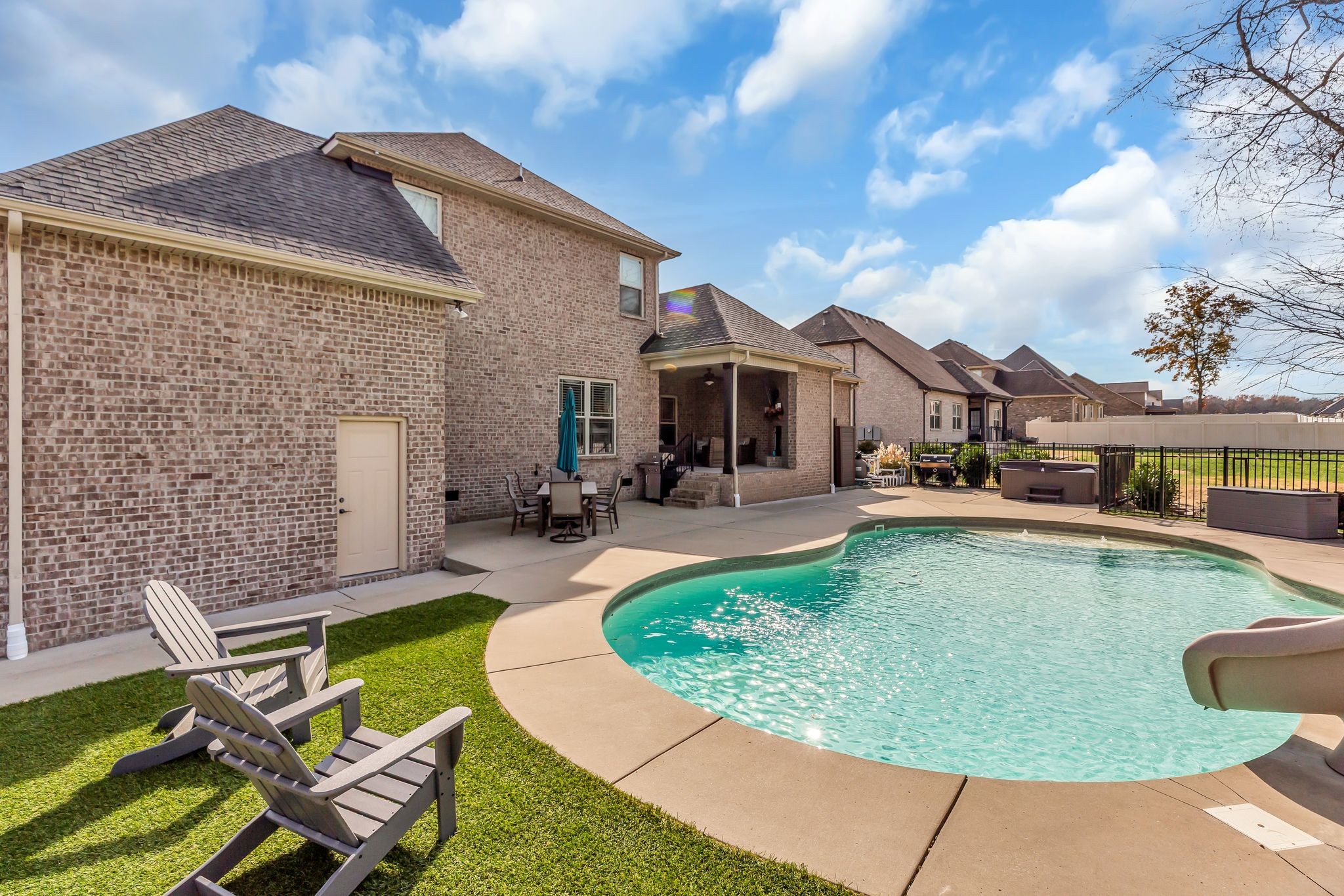 7816 Brenda Lane Murfreesboro, TN 37129 - Photo 50 of 53 a view of a house with swimming pool and sitting area