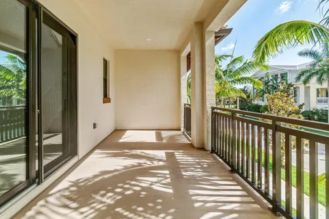 a view of a porch