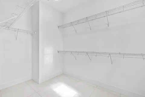 a view of a rack on the wall