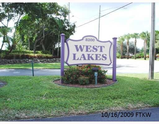 8260 East Club Road Boca Raton, FL 33433 - Photo 30 of 34 West Lakes Entry Sign