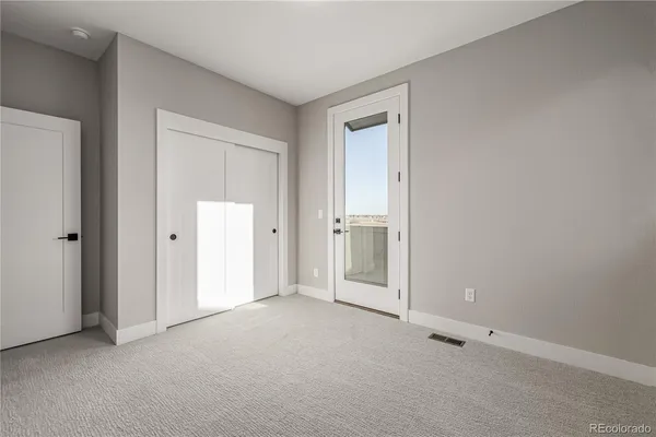 a view of empty room
