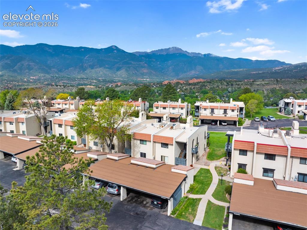 1018 Fontmore Road, Unit A Colorado Springs, CO 80904 - Photo 1 of 28 a view of yard from terrace with seating space