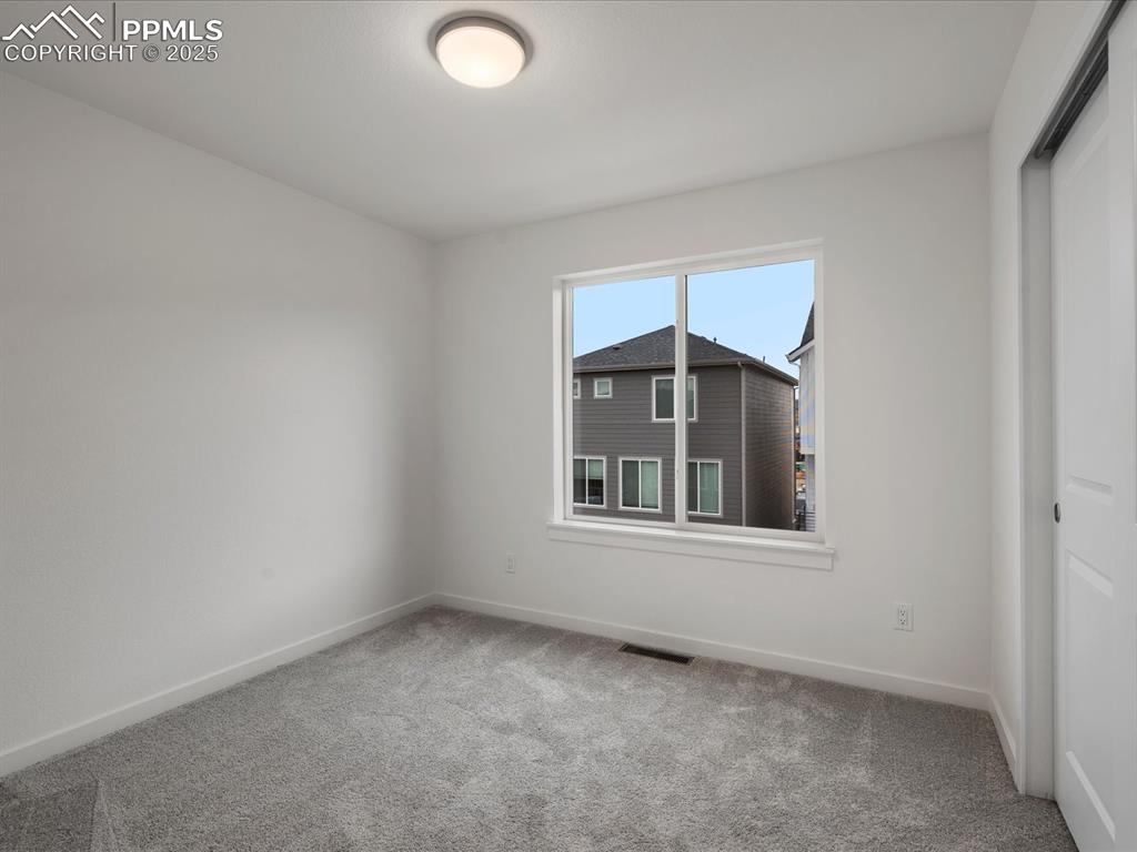 10768 Lewanee Point Colorado Springs, CO 80908 - Photo 24 of 32 Empty room with carpet and baseboards