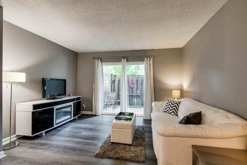 500 Paragon Mills Road, Unit N7 Nashville, TN 37211 - Photo 2 of 21 a kitchen with a stove and a microwave