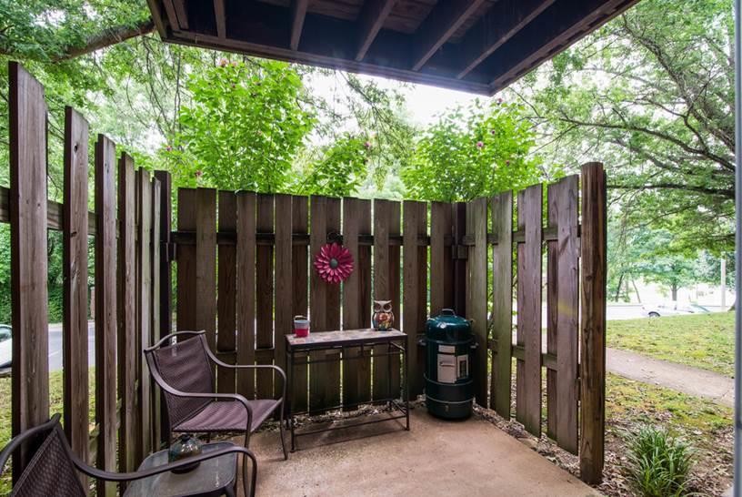 500 Paragon Mills Road, Unit N7 Nashville, TN 37211 - Photo 7 of 21 a view of a deck with wooden floor and backyard space